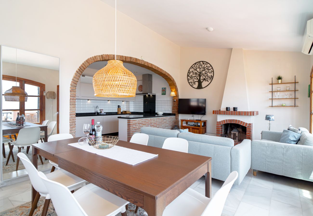 Terraced House in Nerja - Casa Rosa Splash Pool by Casasol