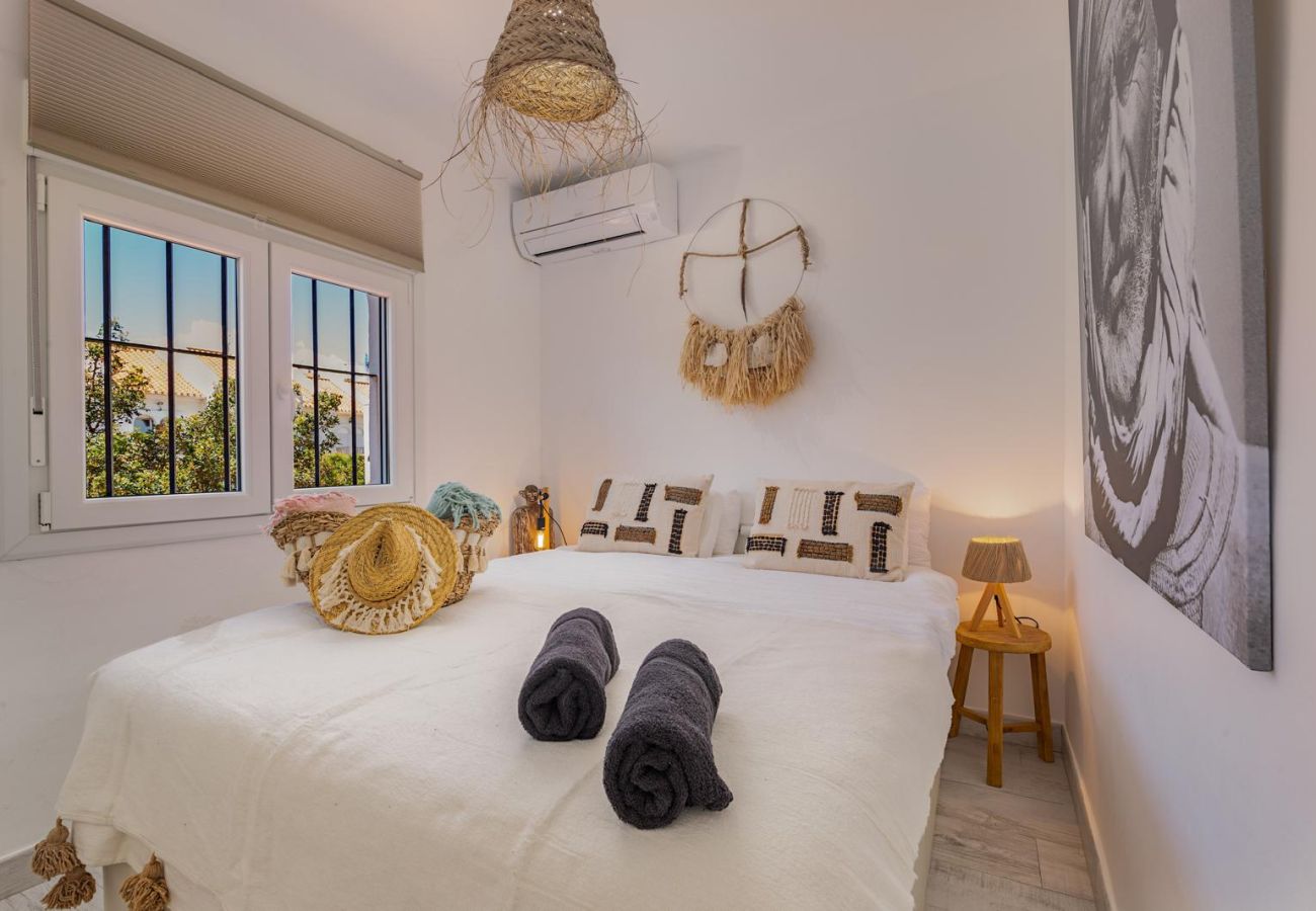 Terraced House in Manilva - 3128 Beachfront townhouse in Aldea Beach