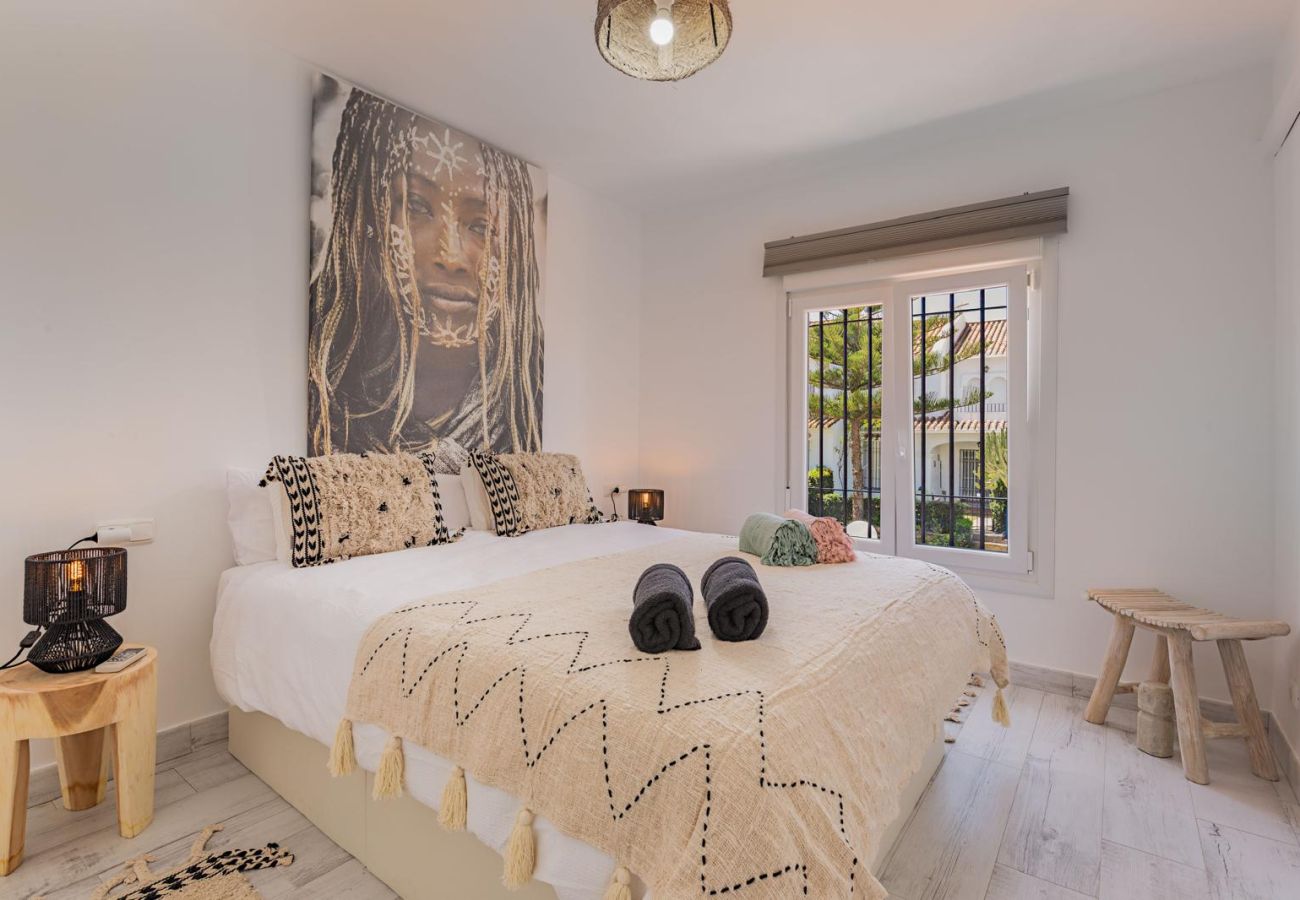 Terraced House in Manilva - 3128 Beachfront townhouse in Aldea Beach