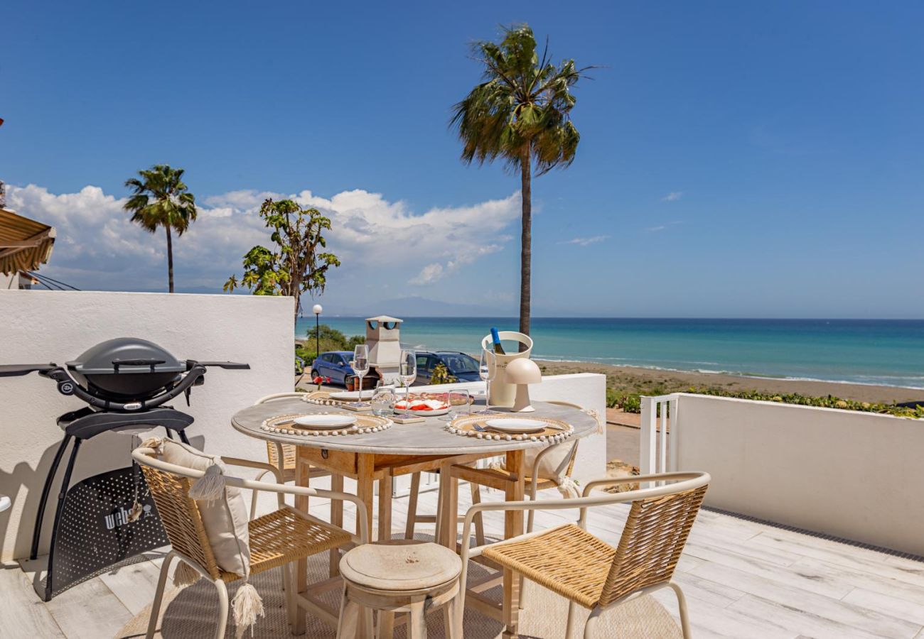 Terraced House in Manilva - 3128 Beachfront townhouse in Aldea Beach