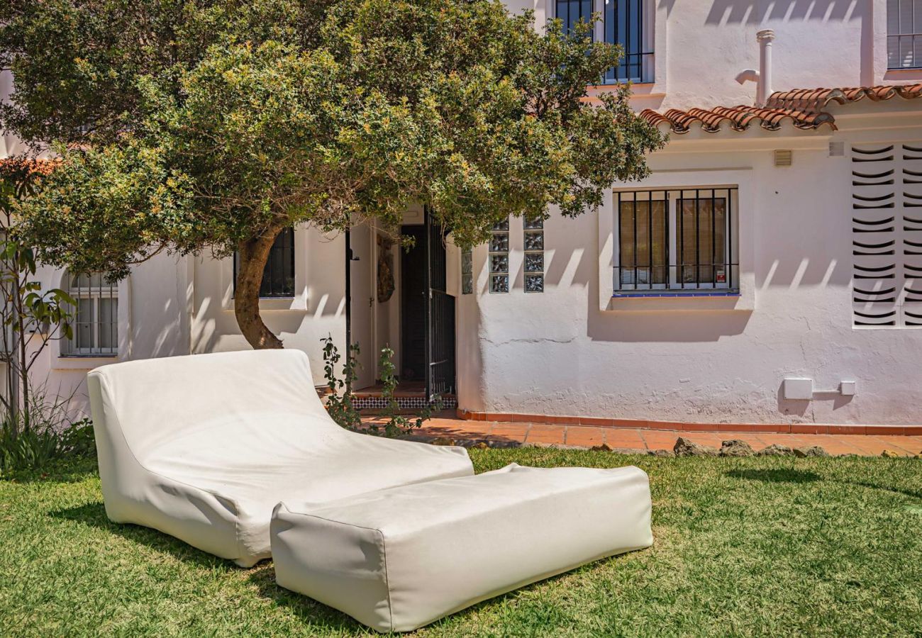 Terraced House in Manilva - 3128 Beachfront townhouse in Aldea Beach