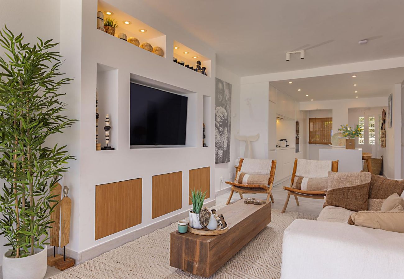 Terraced House in Manilva - 3128 Beachfront townhouse in Aldea Beach
