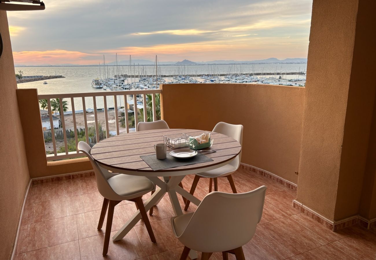 Apartment in La Manga del Mar Menor - Miradores del Puerto B7-3ºG Admer
