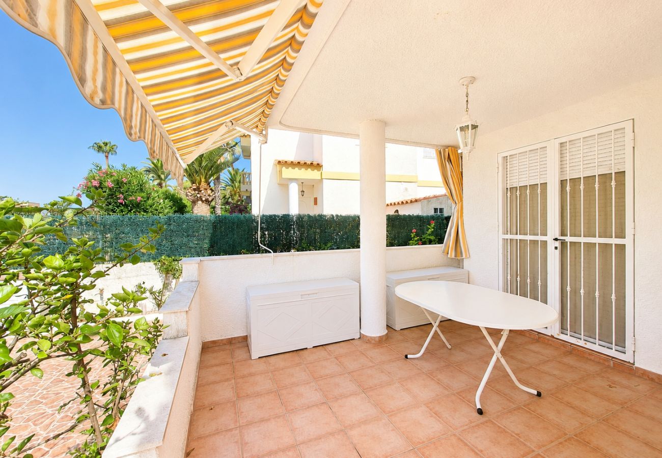 House in Alcocebre / Alcossebre - Villa Tres Playas | Gran patio privado · Piscina ·